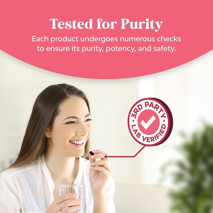 Hormone Balance for Women Gummies of All Ages - PMS Support Supplement for Women to Support Menstrual Cycle & Hormonal Balance Menopause & Mood Swings with Vitamin B6 & Dong Quai - 180 Chews
