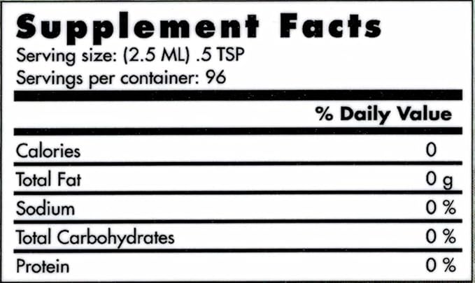 Mother Earth Minerals - Vanadium 8 Ounce 96 Servings