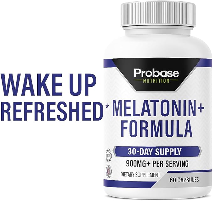 Melatonin+ Formula 60 Capsules 30-Day Supply