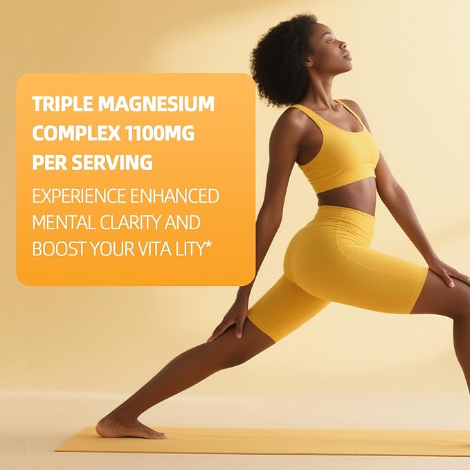 Magnesium Glycinate Liquid Drop - 17-in-1 4Fl. Oz Triple Magnesium Complex Supplement with Glycinate 400mg & Citrate 500mg Taurate/L-Theanine for Calm Mood/Muscle/Sleep,Pineapple Flavor