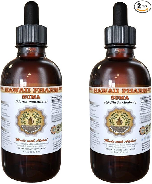 Suma (Pfaffia Paniculata) Liquid Extract 2x2 fl.oz