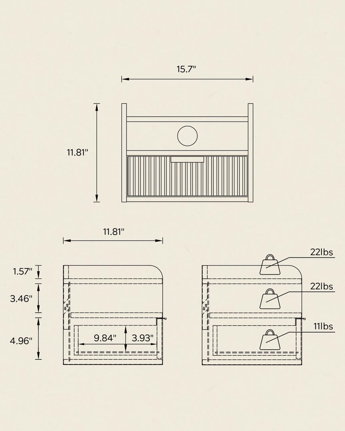 Fluted Floating Nightstands Set of 2 with Drawer, Modern Small Wall Mounted Storage Night Stand with Charging Station, Wood Bedside Table USB C & USB A Ports, Light Oak