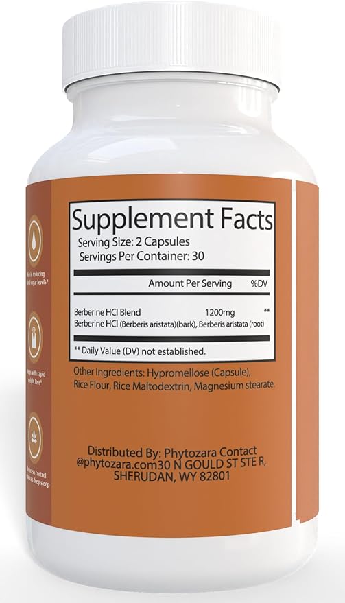Berberine Pro, Science Natural Supplements, 60 Capsules, Blood and Cholesterol Support (2)