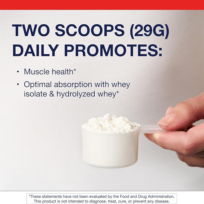 Metagenics Perfect Protein with Cross-Flow Micro-Filtered Whey Isolate & Hydrolyzed Whey Protein - 30 Servings - Vanilla