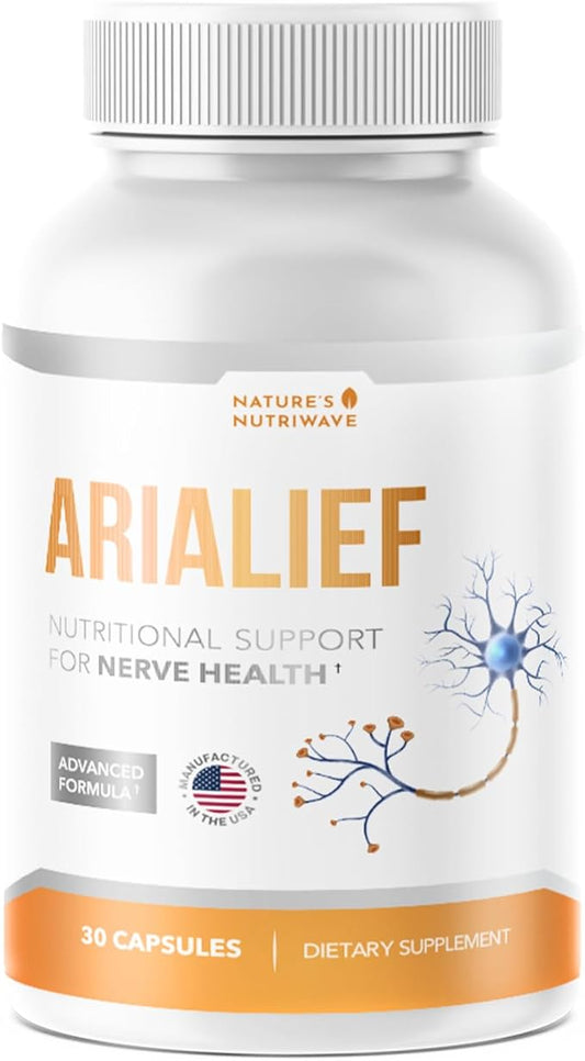 Arialief – Natural Supplement for Overall Wellness and Comfort – Made in USA, Non-GMO, Easy to Take, 30 Capsules, 1 Month Supply