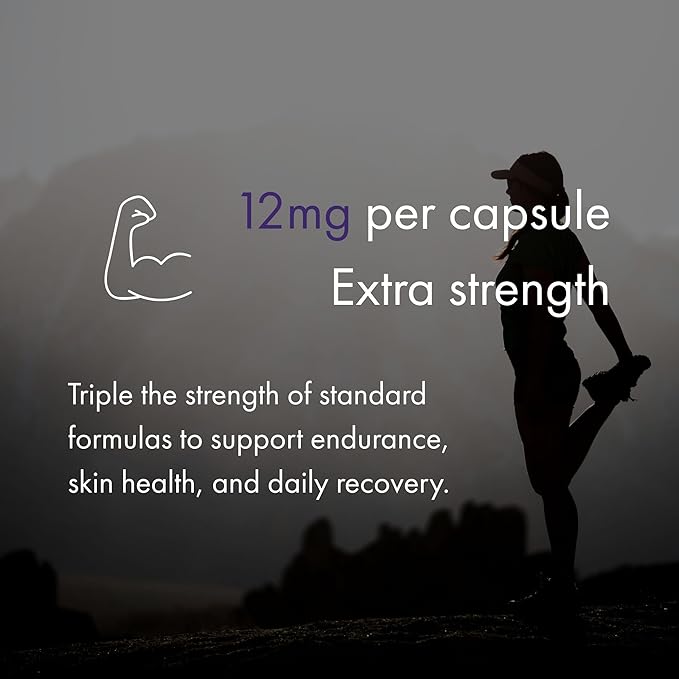 NAOMI Extra Strength Patented Astaxanthin 12mg Supplement from Alaskan Algae - Natural Support for Skin & Eye Health, Joint Support - Non-GMO, Gluten Free, 30 Softgels - 1 Month Supply