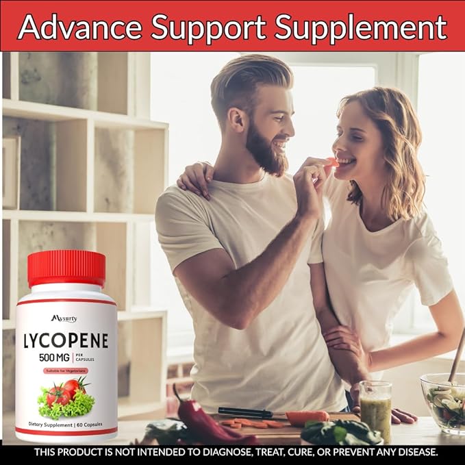 lycopene Supplements for Men | lycopene 500mg | Supplements for Men, 300 Capsules (Pack 5)