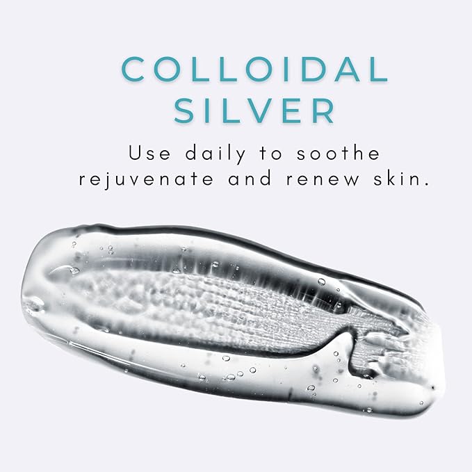 American Biotech Labs Silver Biotics Patented Multivalent SilverSol 20 PPM Soothing Skin Gel | Versatile 4.0 oz for Skin Comfort and Wellness