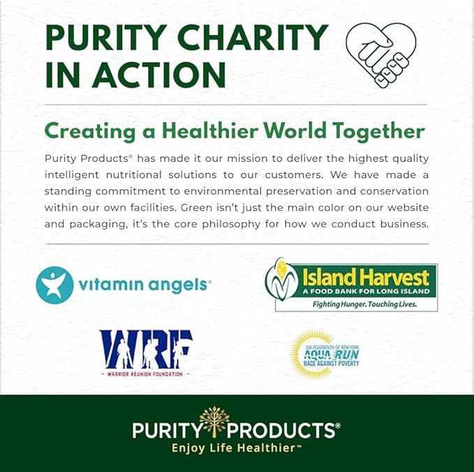 Advanced Blueberry Detox Daily Fiber Formula by Purity Products - Featuring PurityBlue Organic Wild Blueberries - A Full 6 Grams of Detoxifying, Regularity Promoting Prebiotic Fiber - 30 Servings