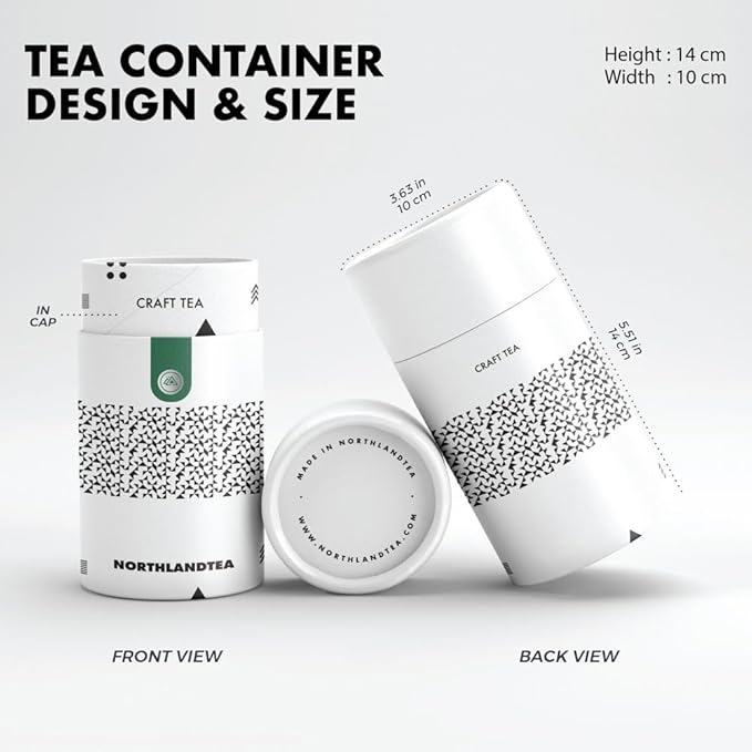 Organic Gynostemma Tea - Jiaogulan Tea 3.52 OZ – Certified USDA & EU Organic – Loose Leaf - Caffeine Free - Directly from Thailand Local farmer - Eternal life Herb - Northlandtea