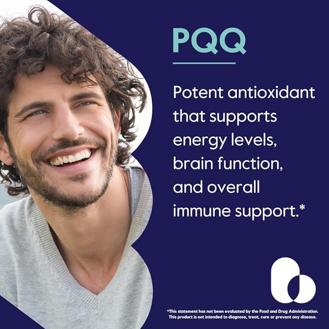 BESTVITE PQQ 20mg (Pyrroloquinoline Quinone) (120 Vegetarian Capsules) - No Stearates - Vegan - Non GMO - Gluten Free