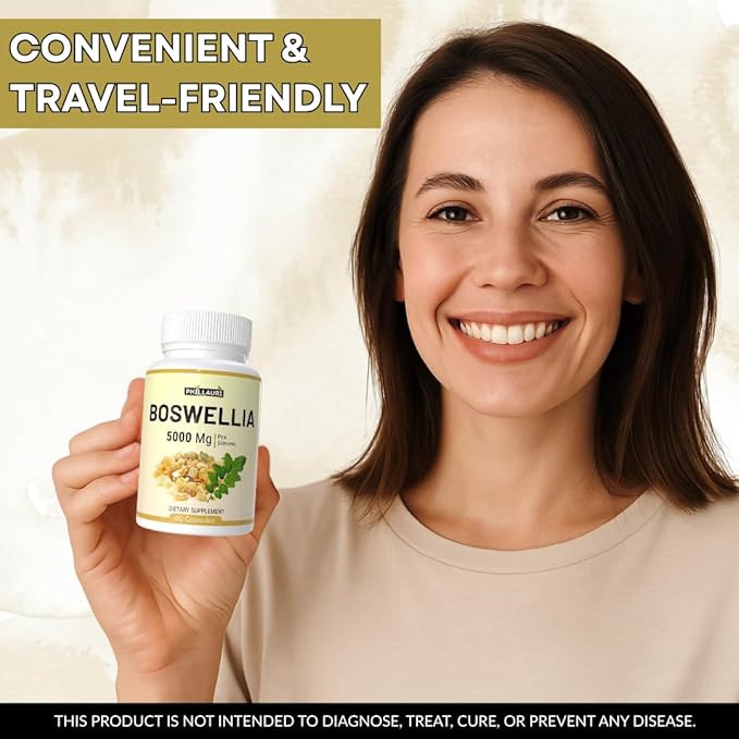 Boswellia | Boswellia Serrata | Boswellia Extract Capsules | 300 Capsules