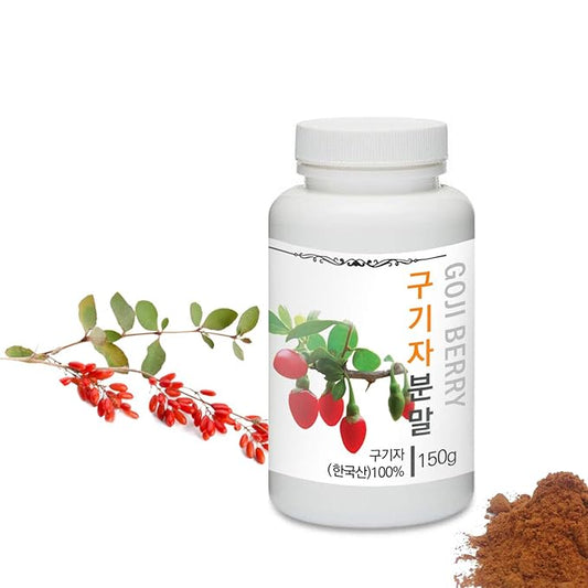 [Medicinal Herbal Powder] Prince Natural Goji Berry Powder/프린스 구기자분말, 5.3oz / 150g (Goji Berry/구기자)