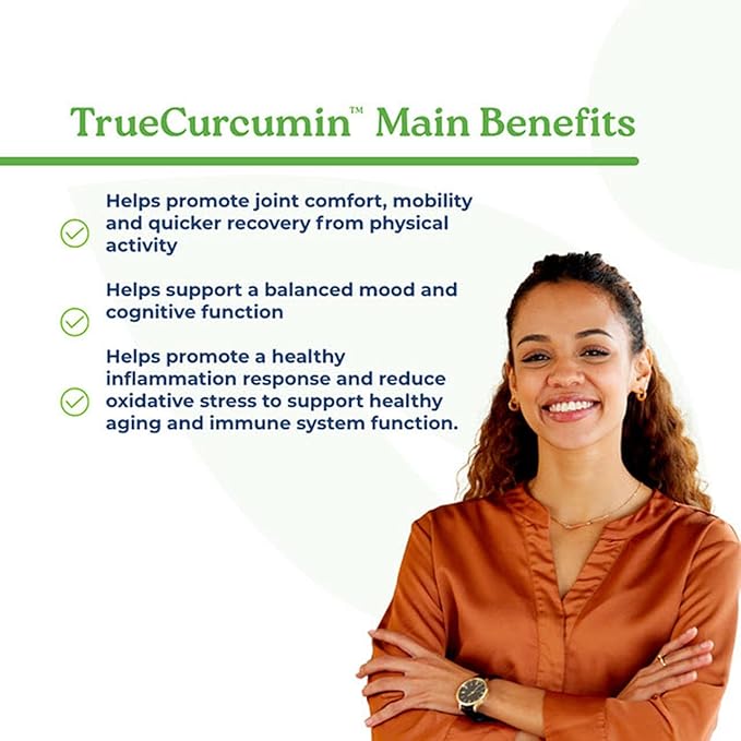 NatureCity True-Curcumin Turmeric Supplement | Non-GMO Tumeric and Curcumin 500mg Curcuma Capsules Vitamin Supplements | Up to 700% Increase in Absorption (60 Day Supply) | Supports Joints