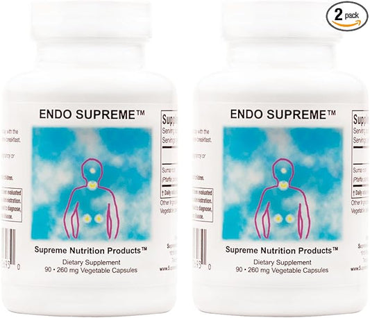 Supreme Nutrition Endo Supreme, 90 Pure Suma Root Vegetarian Capsules (Pack of 2)