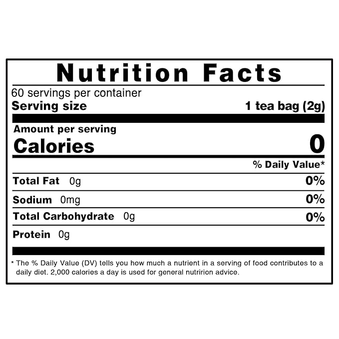 TEARELAE - Holy Basil Tea Bags - 60 Count - 100% Pure Natural Holy Basil Leaves - Aid in Digestion, Boost Immune System - Non-GMO - Caffeine-Free