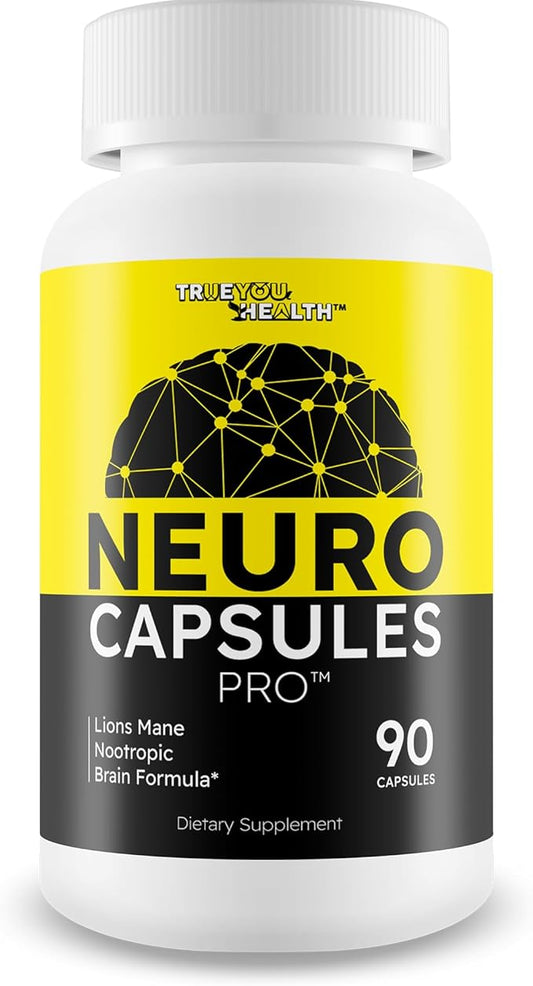 Neuro Capsules Pro Circulation - Nootropic Mind and Memory Support & Circulation Supplement - Memory Lift Focus Pills - Mind Nerve Freedom Ageless Brain Nectar Gold Brain Support Clear Flux Blood Flow
