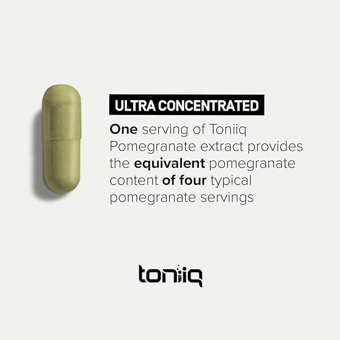 Pomegranate Extract - Ultra High Potency 35:1 Extract with 90% Ellagic Acid - Highly Concentrated - Third-Party Lab Tested - 120 Capsules