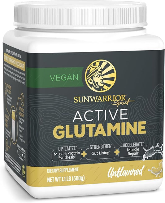 Glutamine Powder L-Glutamine Supplement Support Muscle Recovery Gut Health Support Reduce Soreness Amino Acids Boost Protein Synthesis Accelerates Recovery Post-Workout 100 Servings Unflavored