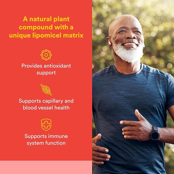 Natural Factors, Quercetin LipoMicel Matrix for Superior Absorption,Gel, 60 Count