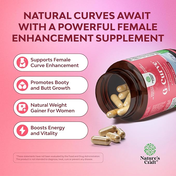 Bundle of G Curve Horny Goat Weed for Women for Enhanced Energy Mood and Performance and Turmeric Gummies for Adults Peach Flavor - Extra Strength Joint Support Gummies