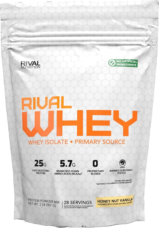 Naturally Flavored Rival Whey - Honey Nut Vanilla 2lb
