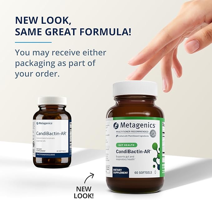 Metagenics Bundle - CandiBactin-BR (90 Tablets) & CandiBactin-AR (60 Softgels) - for Intestinal Support, Gut Health & Intestinal Microbial Balance