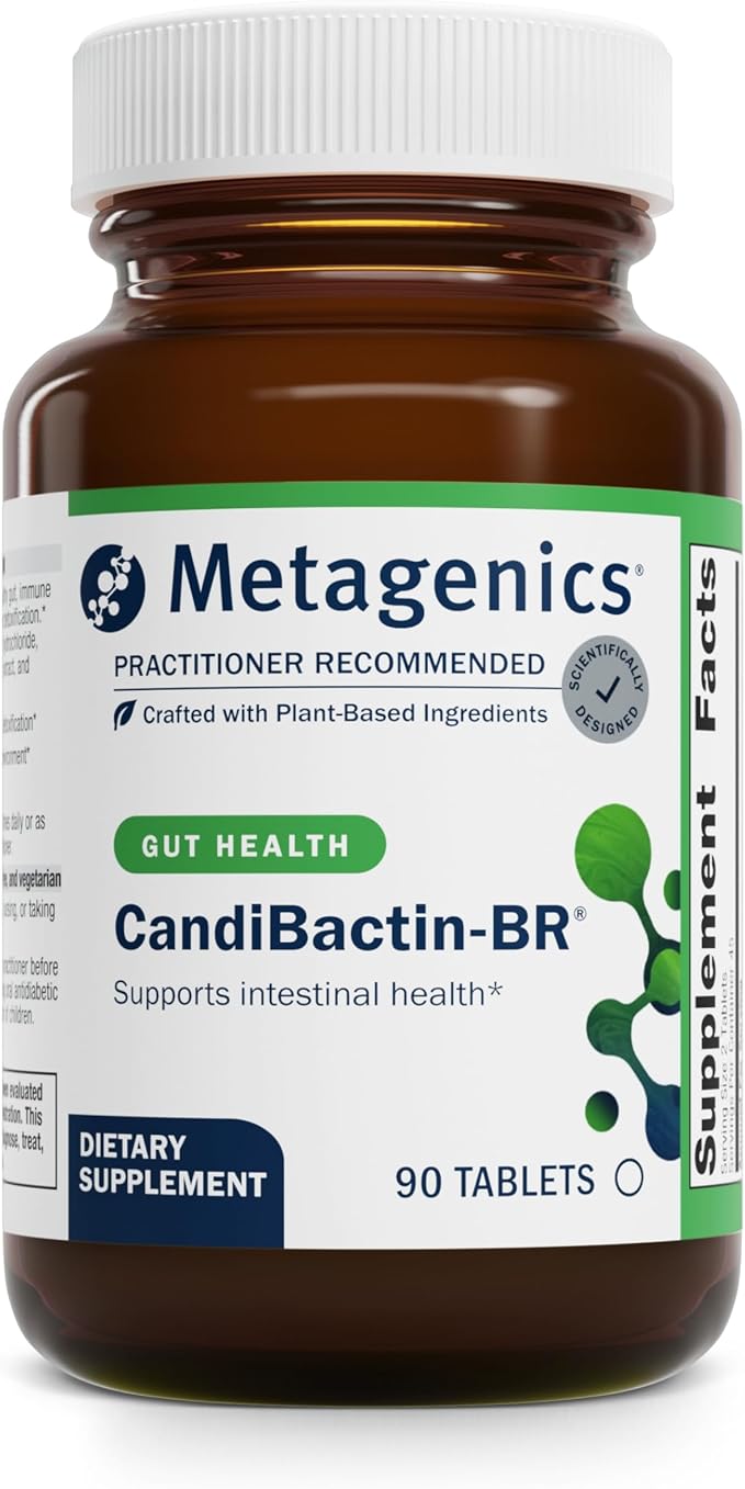 Metagenics Bundle - CandiBactin-BR (90 Tablets) & CandiBactin-AR (60 Softgels) - for Intestinal Support, Gut Health & Intestinal Microbial Balance