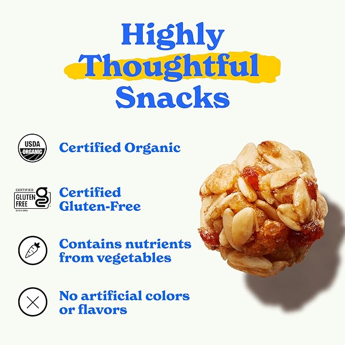 MadeGood Granola Bites Chocolate Chip & Strawberry Variety Pack (28 Count) Gluten Free and Organic Snacks