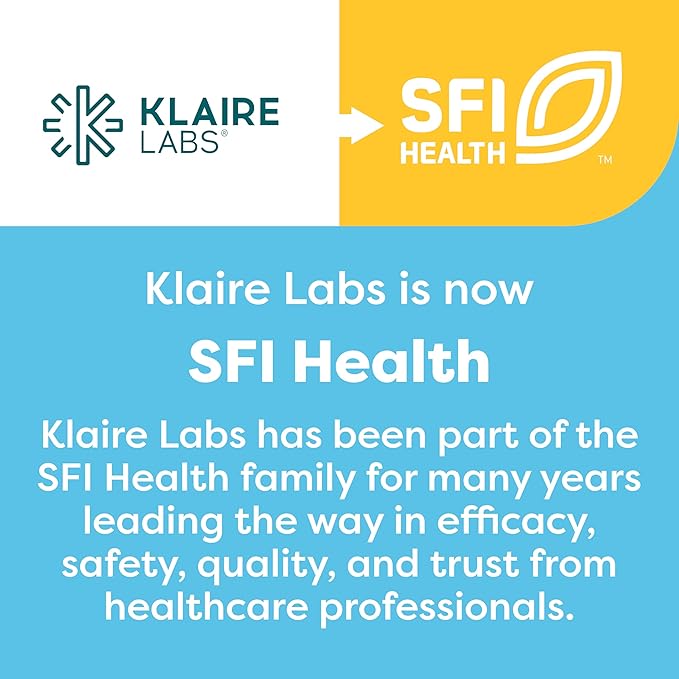 Klaire Labs SFI Health Chewable Coenzyme Q10-300 Milligrams High Strength CoQ10 as Ubiquinone, Emulsified with Vitamin E for Superior Absorption (30 Tablets)
