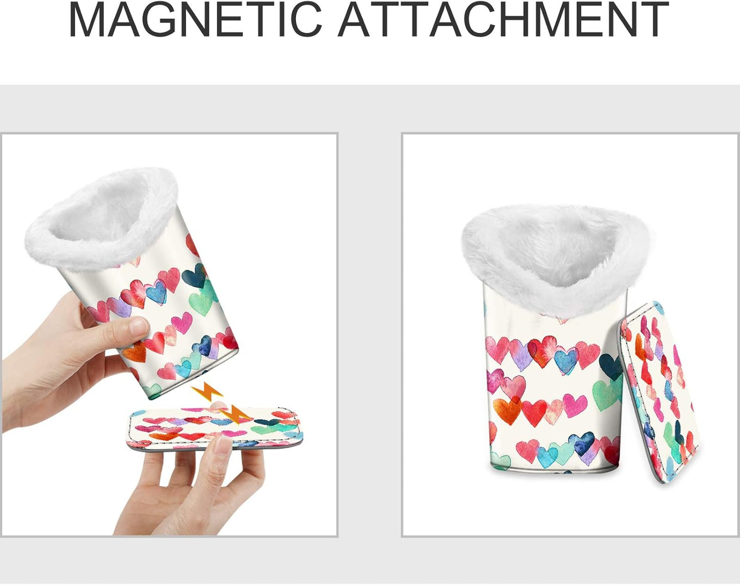 Fintie Plush Lined Eyeglasses Holder, Glasses Stand Case, Anti-scratch Glasses Storage Organizer for Desk, Nightstand, Office