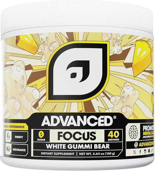 Advanced Focus Powder - White Gummy Bear