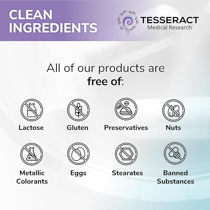 Tesseract Medical Research QuerciSorb SR Immune Support Supplement, Sustained Release Quercetin, Supports Immune Function and Overall Health, Hypoallergenic. 400 mg, 90 Capsules