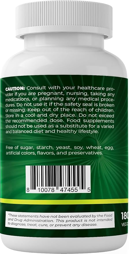 Vitamatic Saw Palmetto Extract for Men & Women 180 Veg Capsules - Made with Pumpkin Seed, Pygeum, Nettle Leaf - Made in The USA - Promotes Healthy Prostate Function-2 Pack