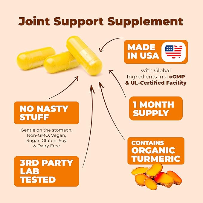 Quercetin with Bromelain Turmeric Curcumin Supplement – Allergy Relief, Joint & Immune Support – Organic Turmeric Supplement with Black Pepper (Bioperine) – 60 Quercetin 500mg Capsules
