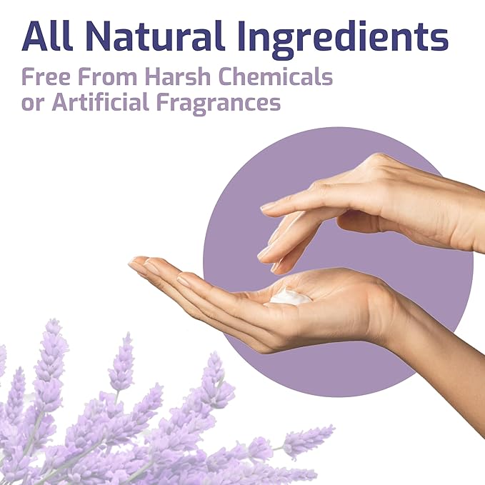 Silver Biotics Nano Silver Healing Lotion Cream Lavender Scent Infused SilverSol and Hyaluronic Acid | All Natural Ingredients to Heal, Smooth Your Skin Blemishes and Scars (3.4 oz.)