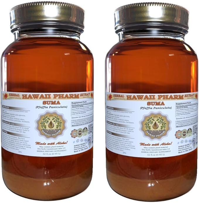Suma (Pfaffia Paniculata) Liquid Extract 2x32 fl.oz