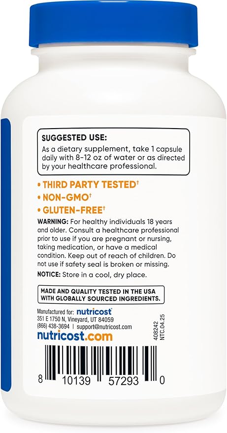 Nutricost Cranberry Extract 25,000mg (120 Servings) 2 Bottles with Vitamin C and Vitamin E