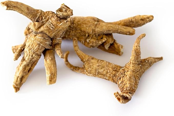 Dairyland American Ginseng Roots 西洋参 - 16 oz Pack of Wisconsin Ginseng Root - Authentic American Ginseng - Non-GMO, Gluten Free Whole Ginseng - Use This Herbal Supplement in Soup, Tea, Congee