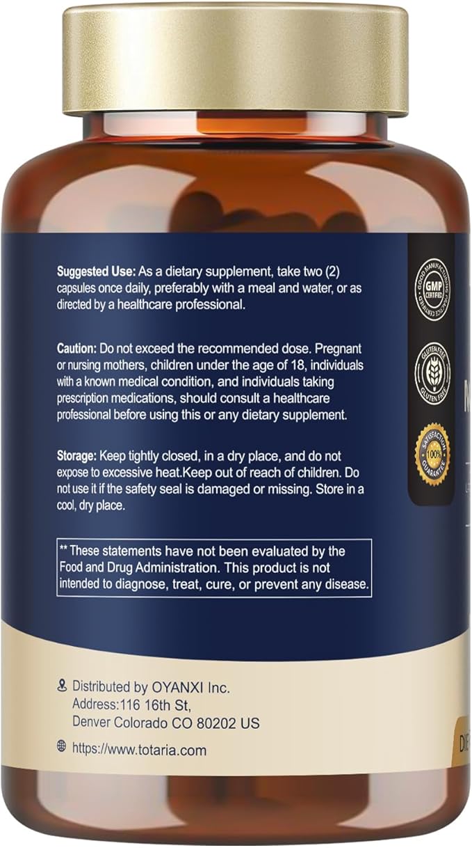 C-ognitive with Caffeine Pills, L-Tyrosine, Alpha GPC, Ginkgo Biloba, Bacopa Monnieri Brain Supplement for Memory and Focus, Brain Nootropic Support - Non-GMO, Gluten Free (120 Counts)