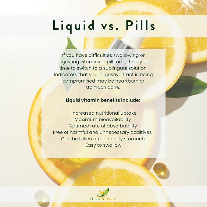 Liquid Vitamin B5 – 192 Servings – High Absorption Pantothenic Acid for Energy, Mood & Nerve Support – Vegan Non-GMO Alcohol Free – Better Than Capsules or Pills – 8 Fl Oz