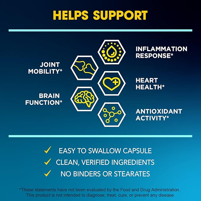BioEmblem Turmeric Curcumin with Clinically Studied TurmiPure - 1 Small Cap Daily, 24x More Absorption Than Others - Non-GMO - Joint Support, Healthy Inflammation Turmeric Supplements, 60 Serving