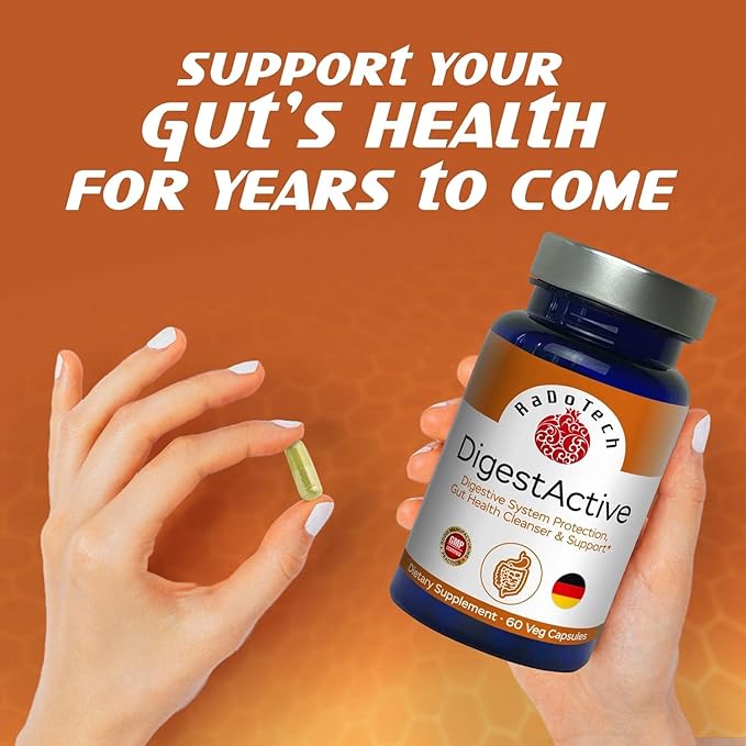 DigestActive, Normalize The Fuctions of Digestive System and Gut Health Support, Colon Cleanser for Women and Men, Promotes Overall Health (Pack of 3)