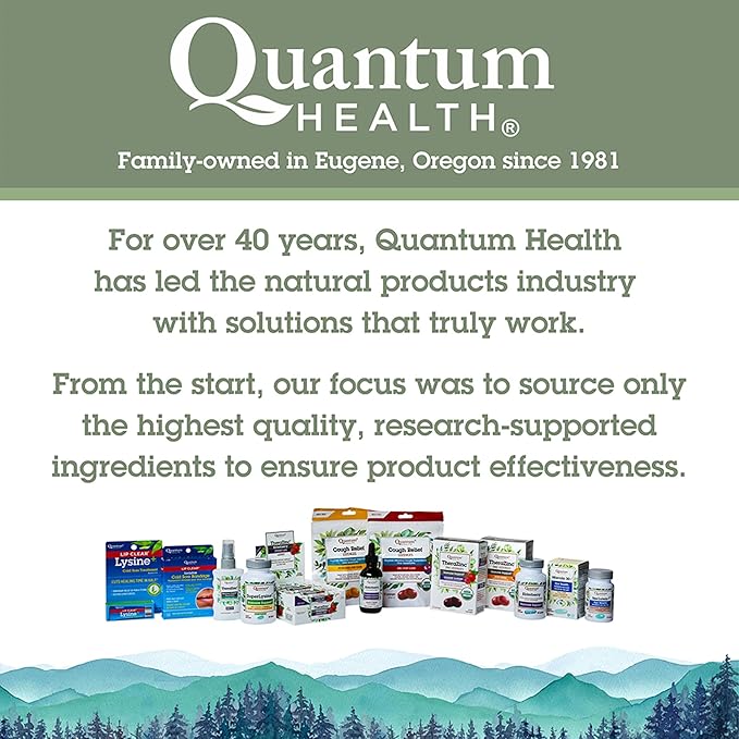 Quantum Health MigShield Magnesium Supplement with Riboflavin & CoQ10 Helps Promote Proper Function of Brain Heart & Muscles Daily Nutritional Essentials for Women & Men - 60 Tablets