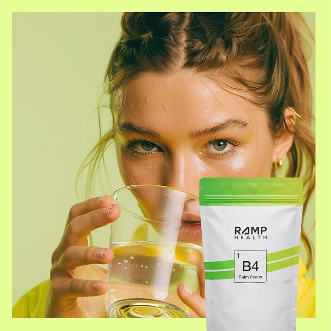 B4 - Supplement - Available in 6 Flavors - L-Theanine, Lemon Balm Extract, and More - 10 Count (10 Packets, Citrus Smooth)