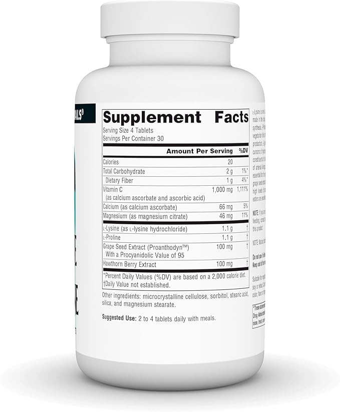 Source Naturals Proline & Lysine, 550 mg - 120 Tablets