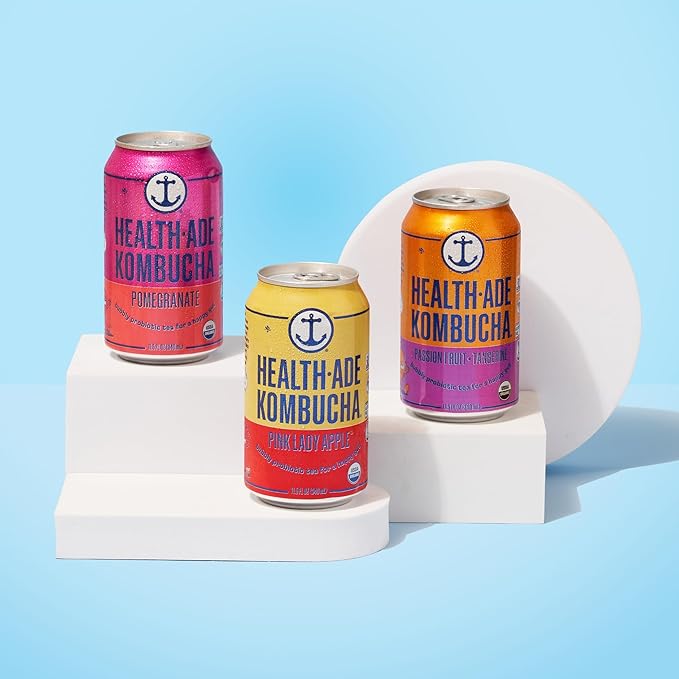 Variety Pack of Four Fab Flavors in Cans by Health-Ade