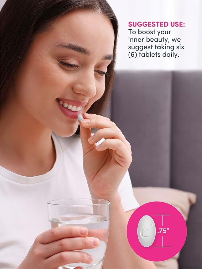 NeoCell Super Collagen With Vitamin C and Biotin, Skin, Hair and Nails Supplement, Includes Antioxidants, Tablet, 270 Count, 1 Bottle