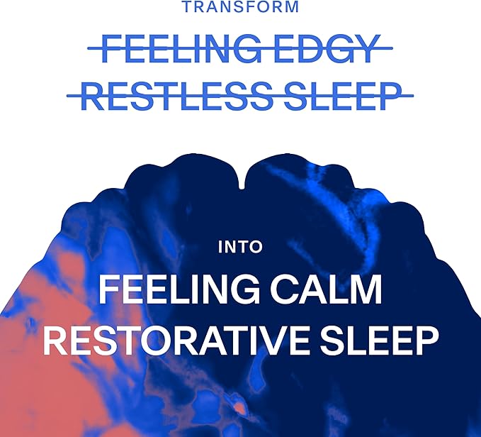 Stasis Nighttime - Calm & Sleep Capsules to Pair with Your Stimulant - Skullcap, Magnolia Bark, Magnesium for Sleep & Astaxanthin Supplements for Relaxation & Mood Support (25 Servings)