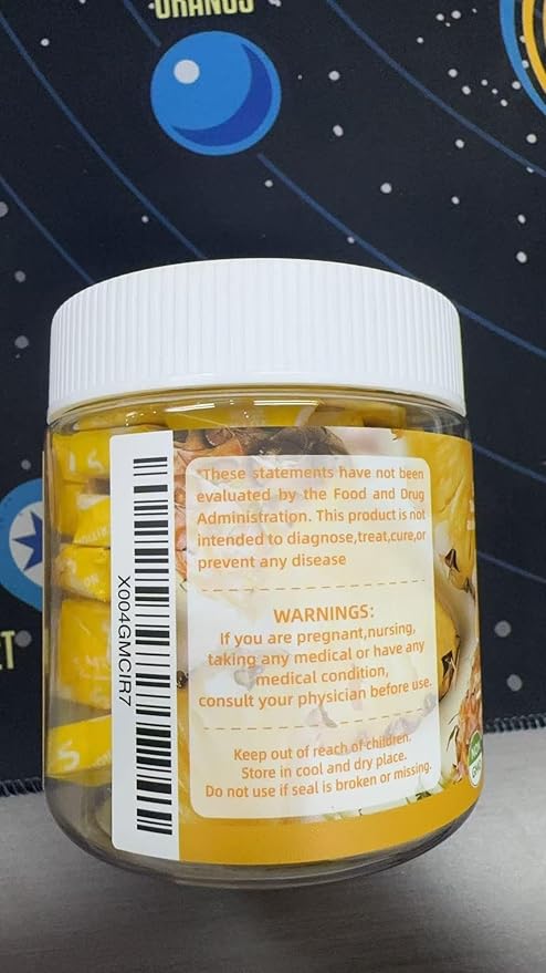 Magnesium Glycinate Soft Chews, Pineapple Flavor.Chewable Sugar Free Potassium Magnesium Chews with Magnesium Glycinate, Vitamin D, B6, and CoQ10 for Calm Support & Sleep for Adults, 60 Days Supply